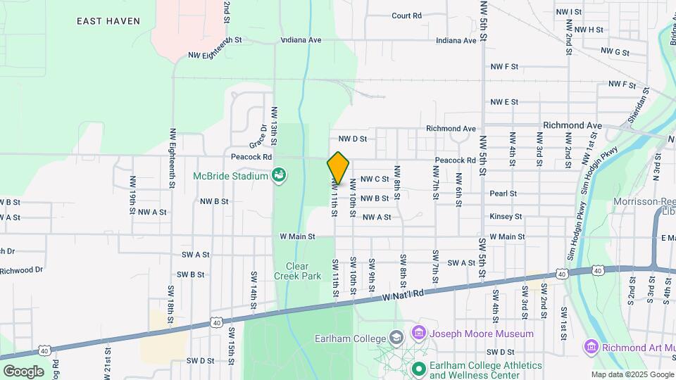 209 NW 11th St Map and Location Details