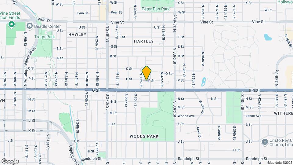 3023 P St Map and Location Details