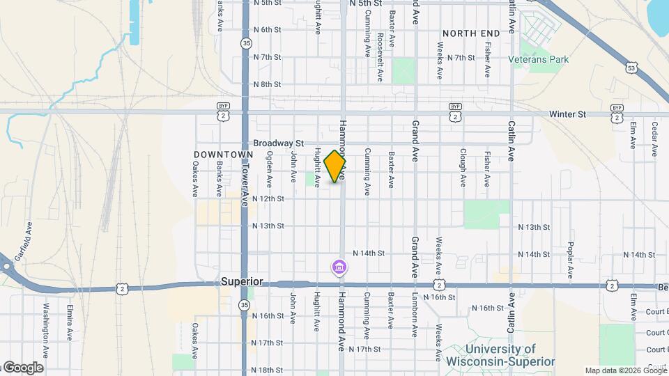 1117 Hammond Ave Mapa y Detalles de la Ubicación