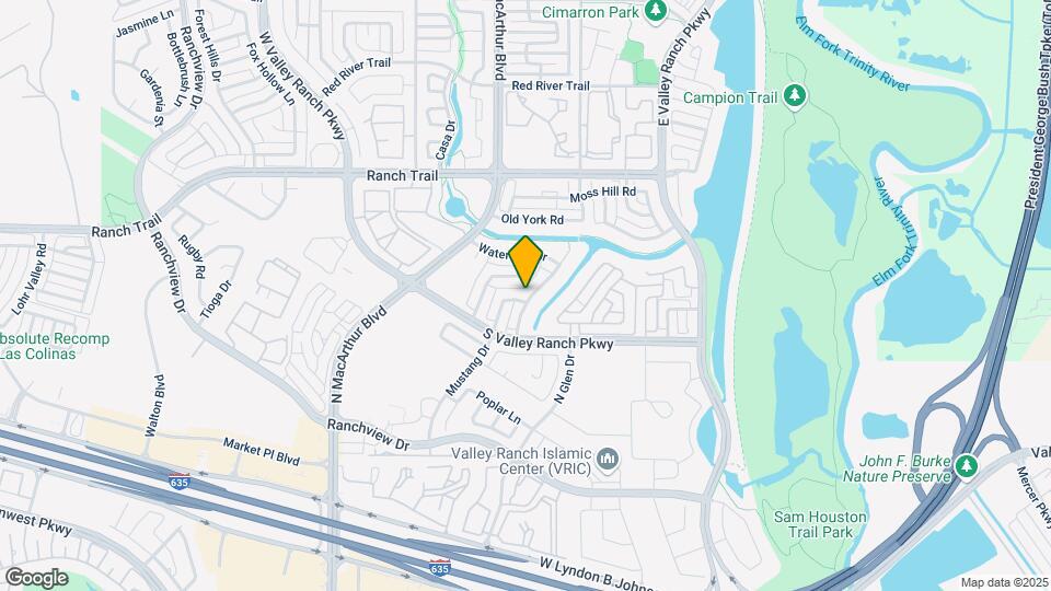 8601 Wellington Point Dr Map and Location Details