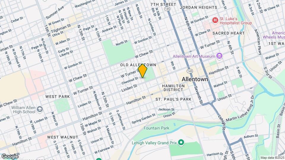 112 N 10th St, Unit 3 Map and Location Details