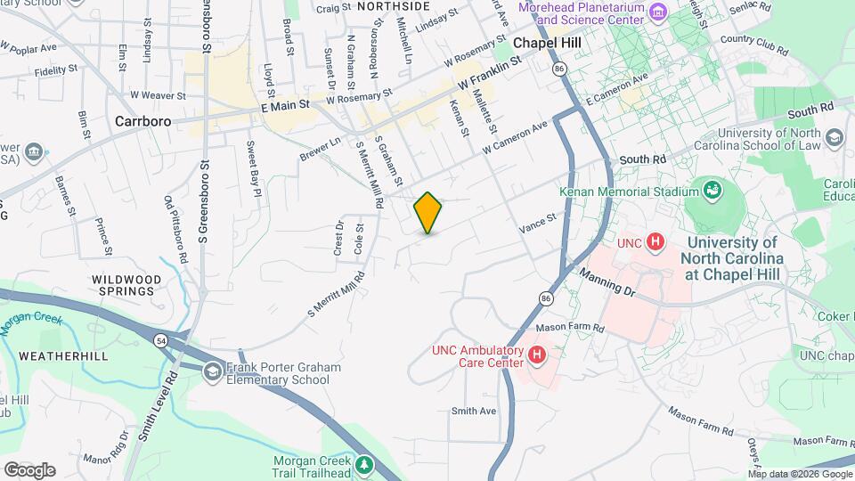 445 McCauley St Map and Location Details