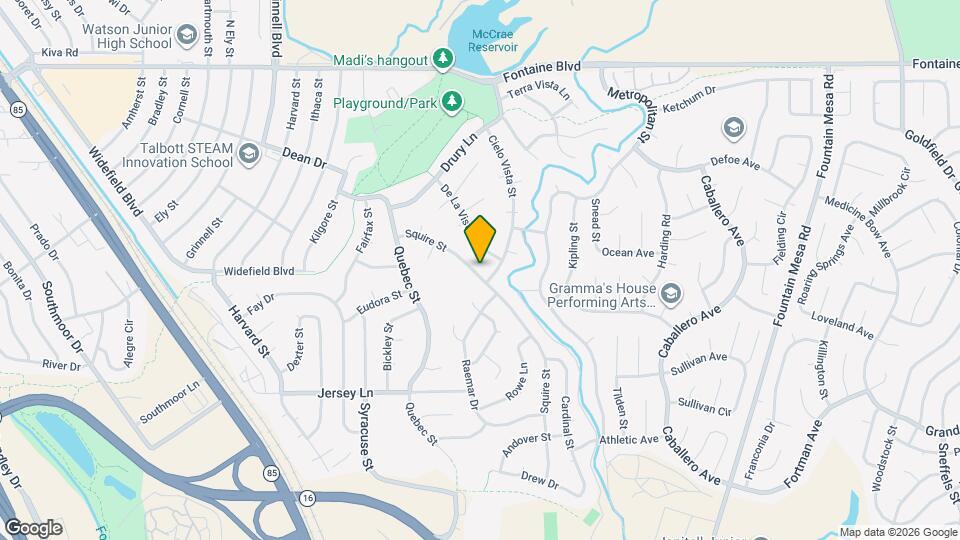 512 Squire St Map and Location Details