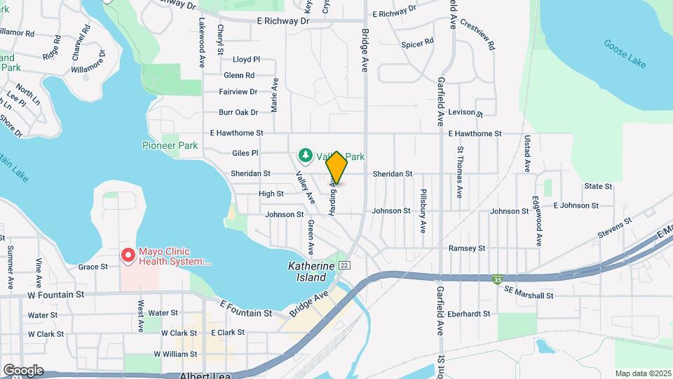 802 Harding Ave Map and Location Details