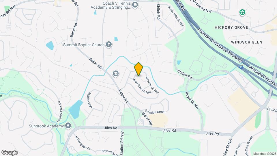 2419 Serenity Way NW Map and Location Details