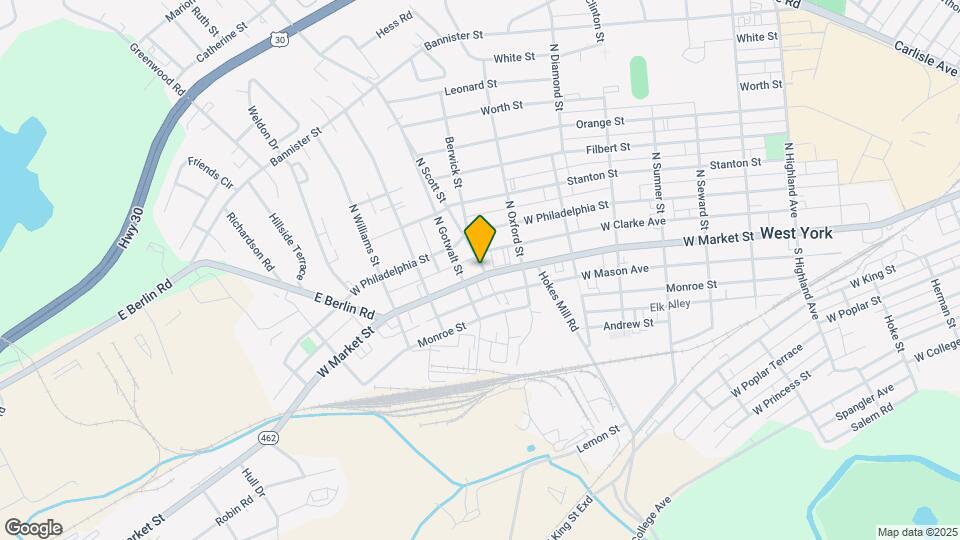 2103 W Market St-Unit -1 Map and Location Details