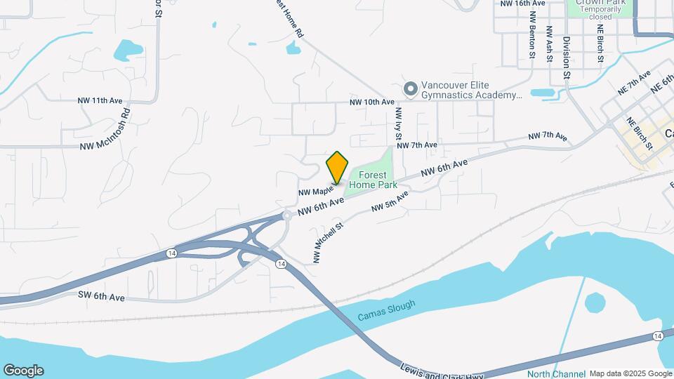 1320 NW Maple Ln Map and Location Details