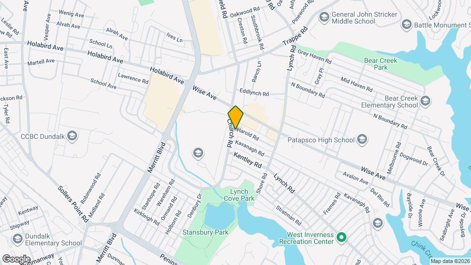 7843 Harold Rd Map and Location Details