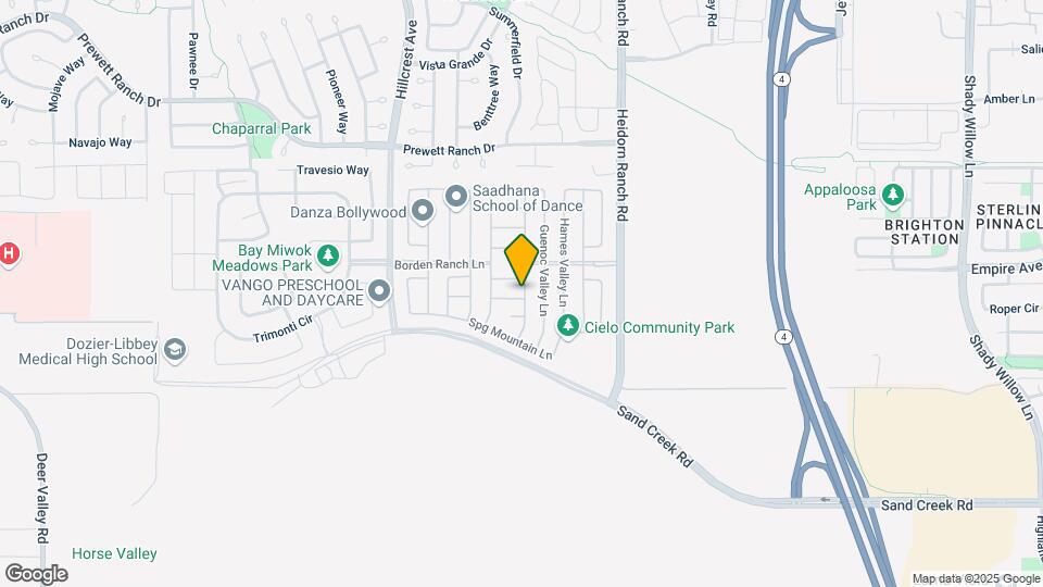 5481 Dunnigan Hills Ln Map and Location Details