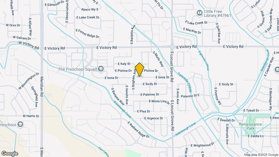3569 S Pompei Ave Mapa y Detalles de la Ubicación