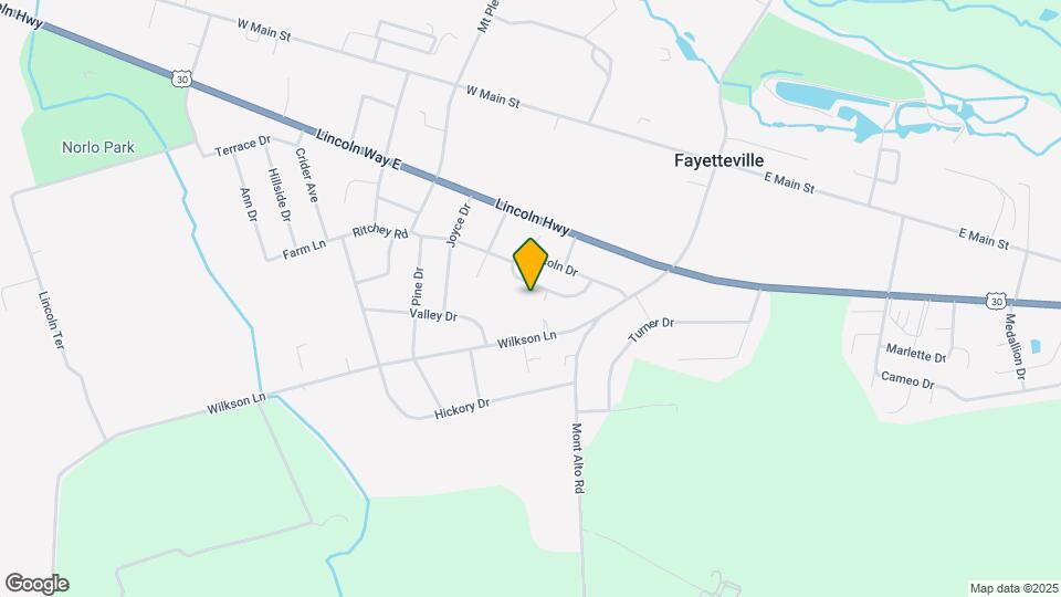 131 Fayette St Map and Location Details