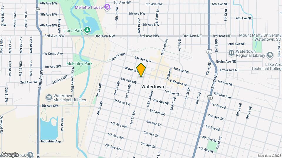 Tower Apartments Map and Location Details