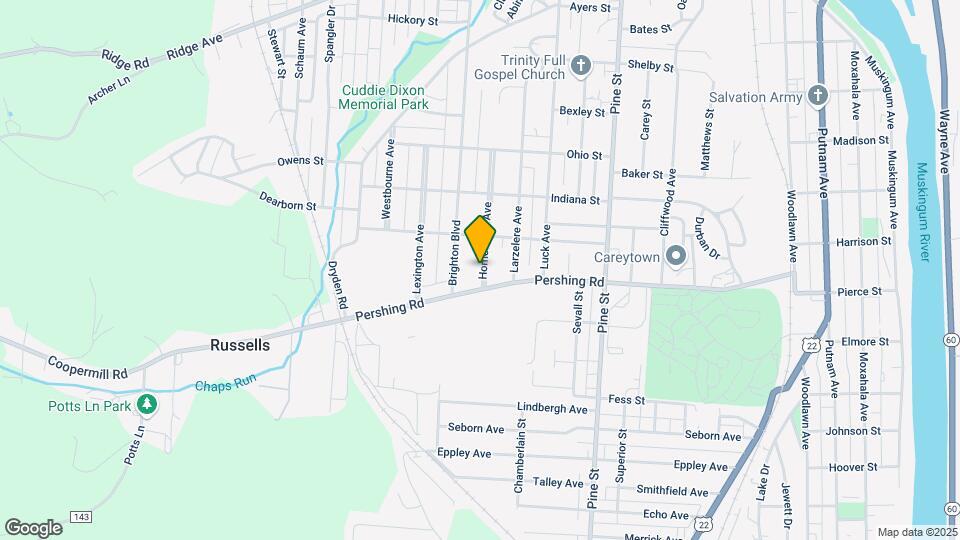 871 Homewood Ave Map and Location Details