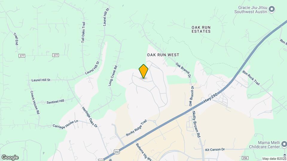209 Rock Vista Run Map and Location Details