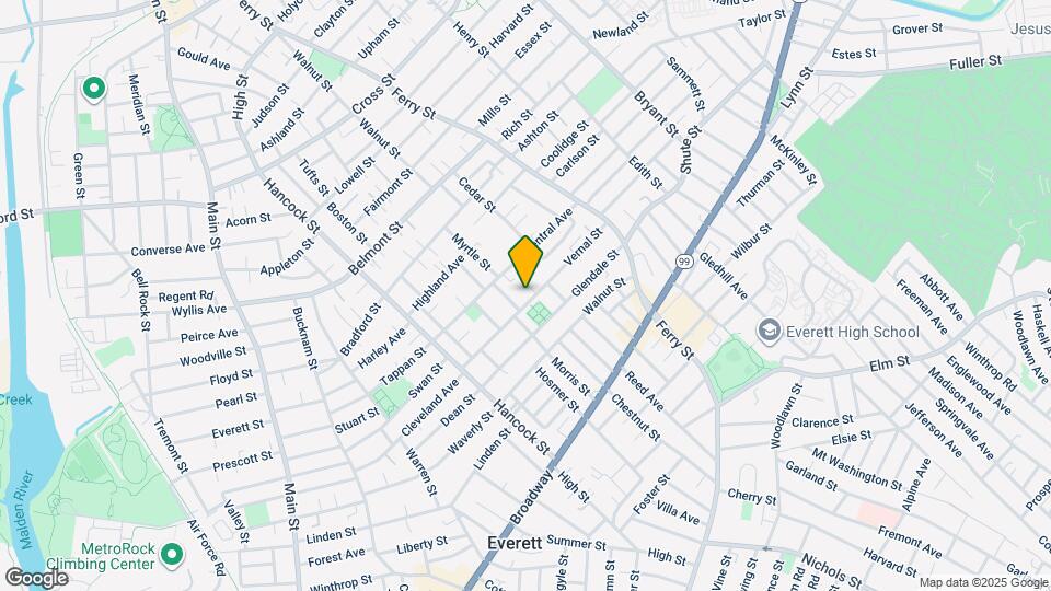 84 Vernal St Map and Location Details
