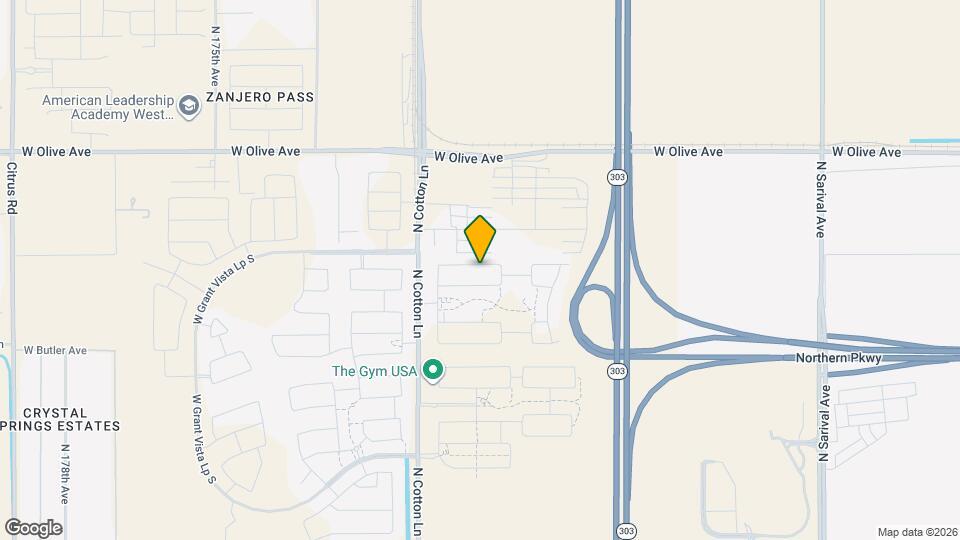 16965 W Alice Ave Mapa y Detalles de la Ubicación