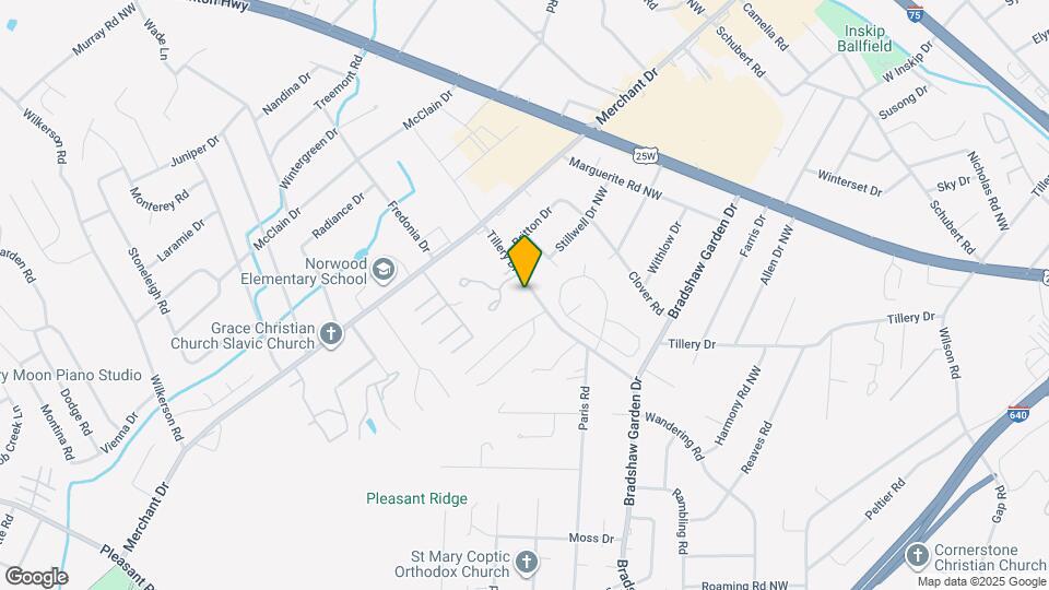 5229 Tillery Dr Map and Location Details