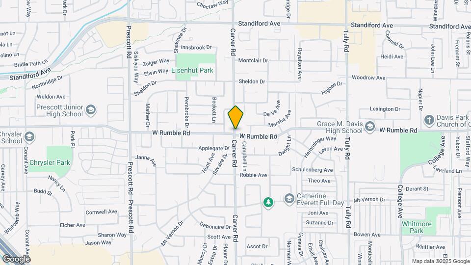 3000 Carver Rd Map and Location Details