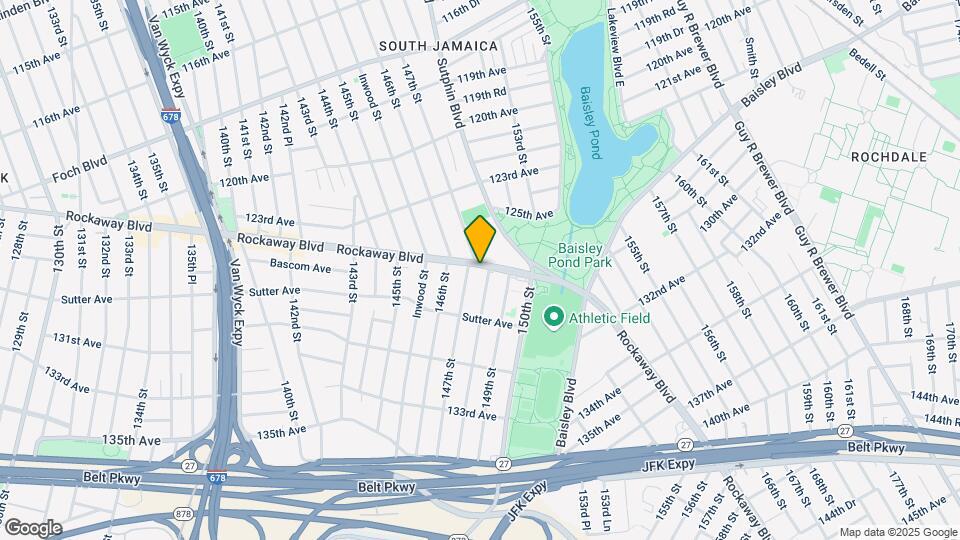 14712 Rockaway Blvd Map and Location Details