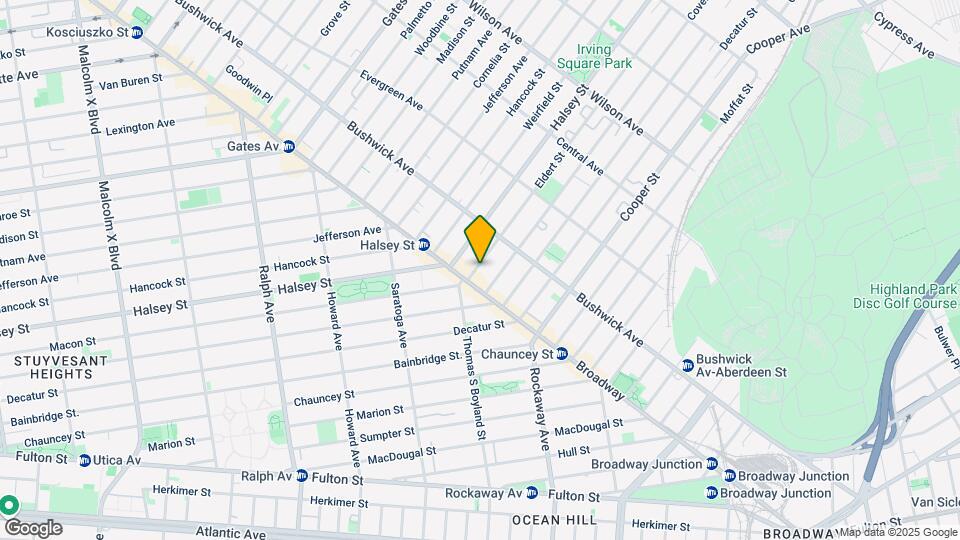 16 Eldert St Mapa y Detalles de la Ubicación