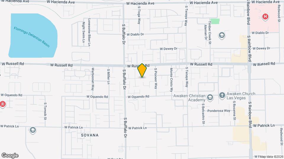 7685 Vibrant Peak Ave Map and Location Details