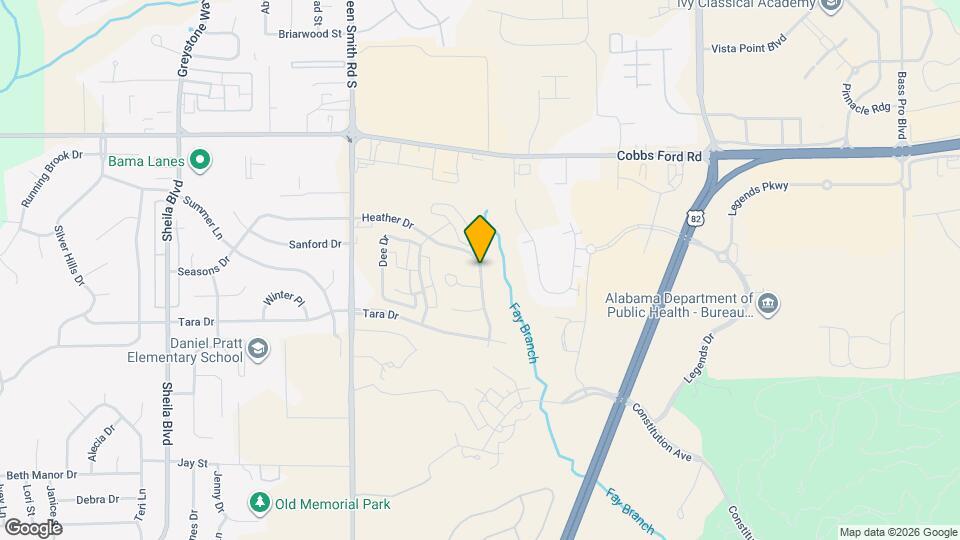 814 Heather Dr Map and Location Details