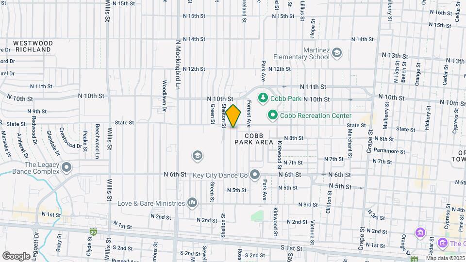 826 Westmoreland St Map and Location Details