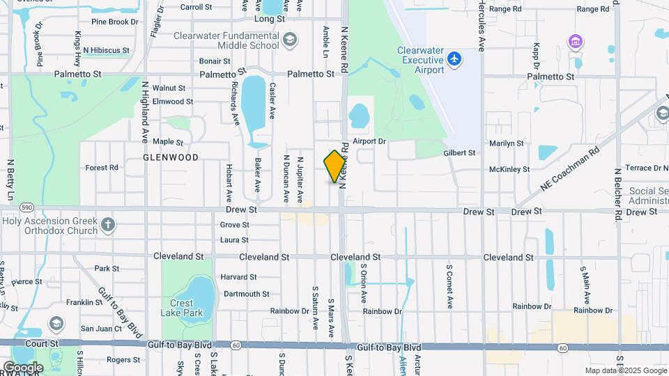 303 N Mars Ave Map and Location Details