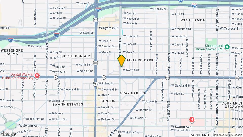 201 N Himes Ave Map and Location Details