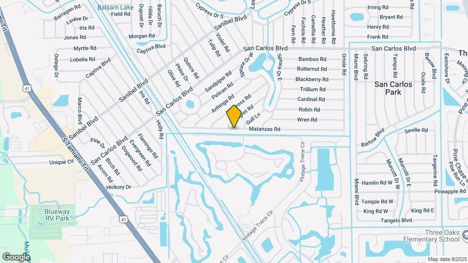 8158 Matanzas Rd Map and Location Details