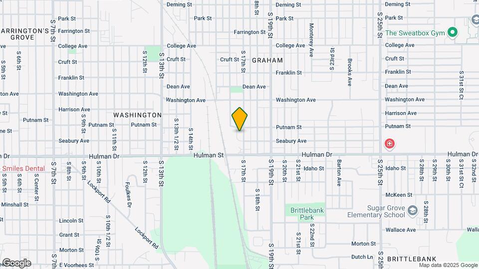 1557 S 17th St Map and Location Details