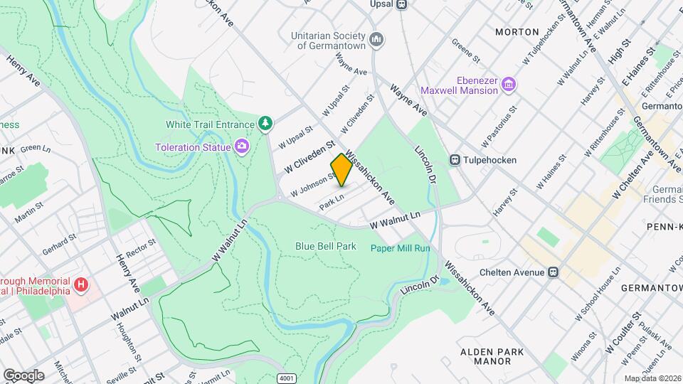 636 Park Ln Map and Location Details