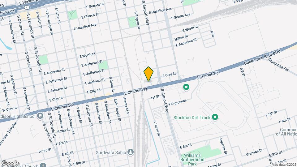 1321 S Pilgrim St Map and Location Details