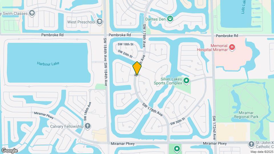 2358 SW 177th Ave Map and Location Details