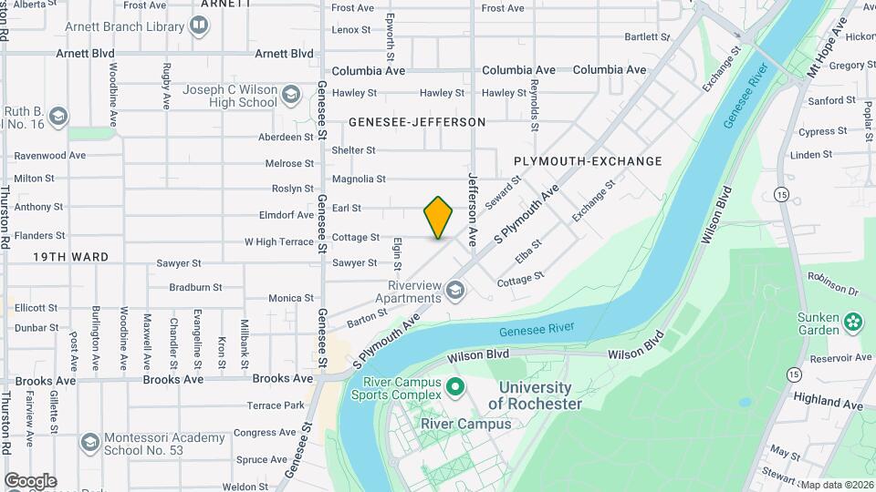 659 Seward St Map and Location Details