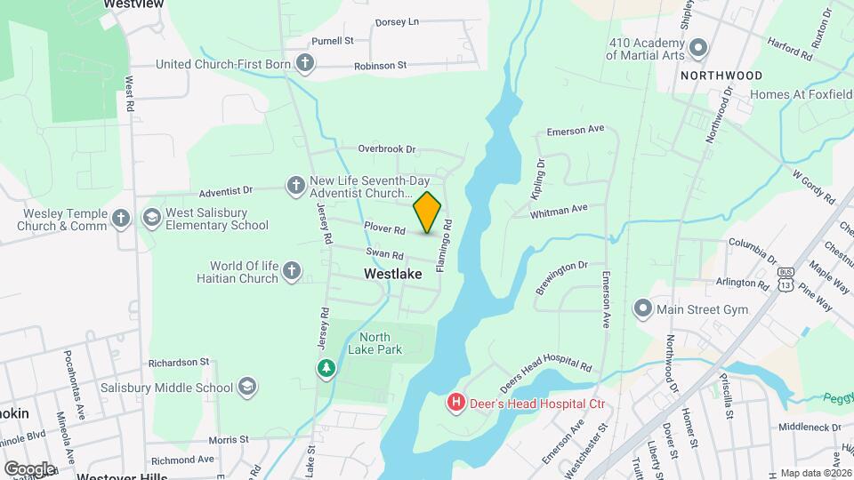 504 Plover Rd Map and Location Details