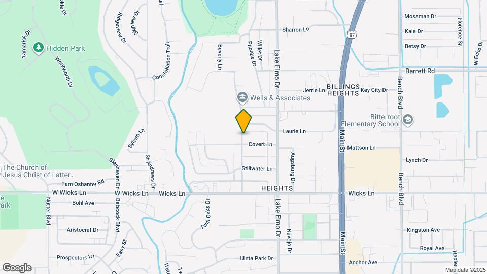 1741 Cody Dr Map and Location Details
