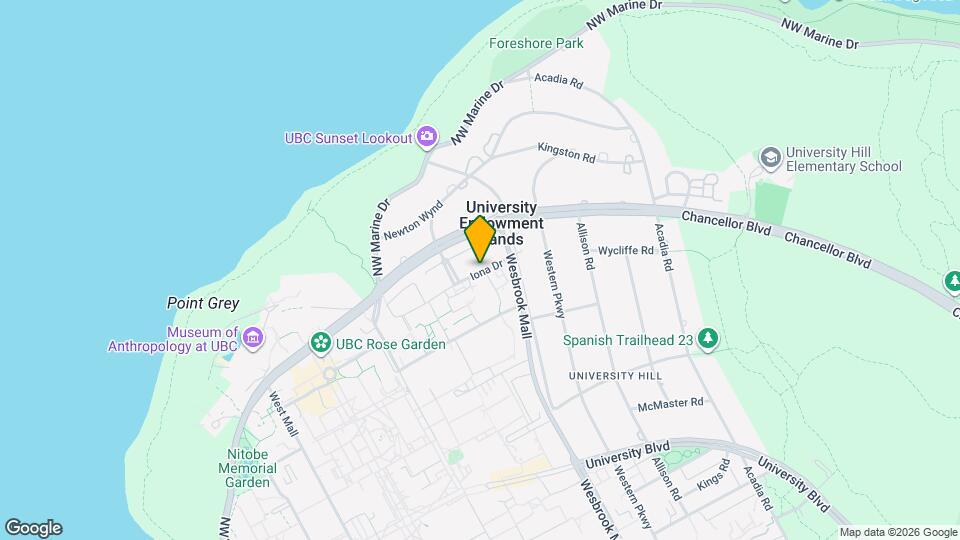 5989 Iona Dr Map and Location Details