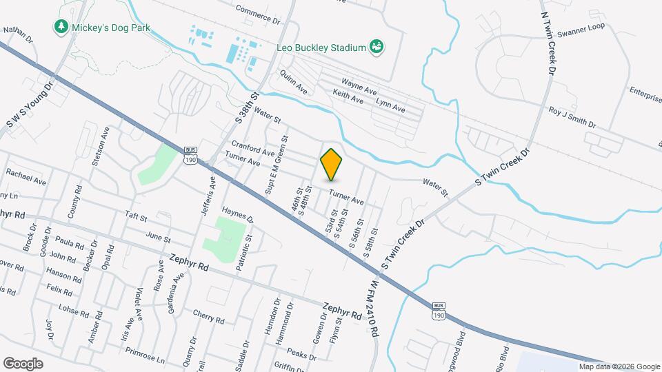 3909 Turner Ave Map and Location Details