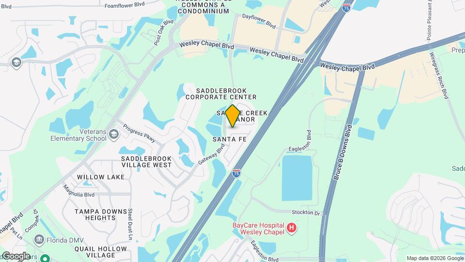 27507 Desert Willow Way Map and Location Details