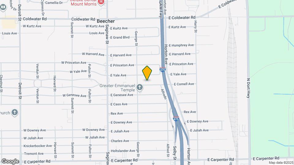 1151 E Cornell Ave Map and Location Details