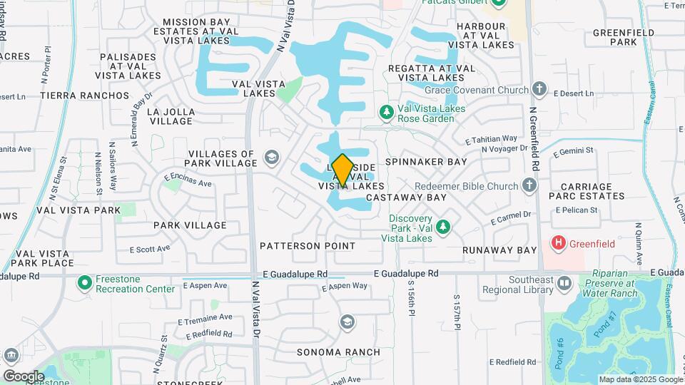 1817 E Willow Tree Ct Map and Location Details