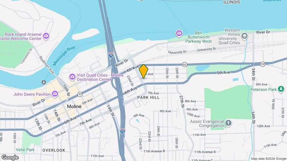 518 23rd St Mapa y Detalles de la Ubicación