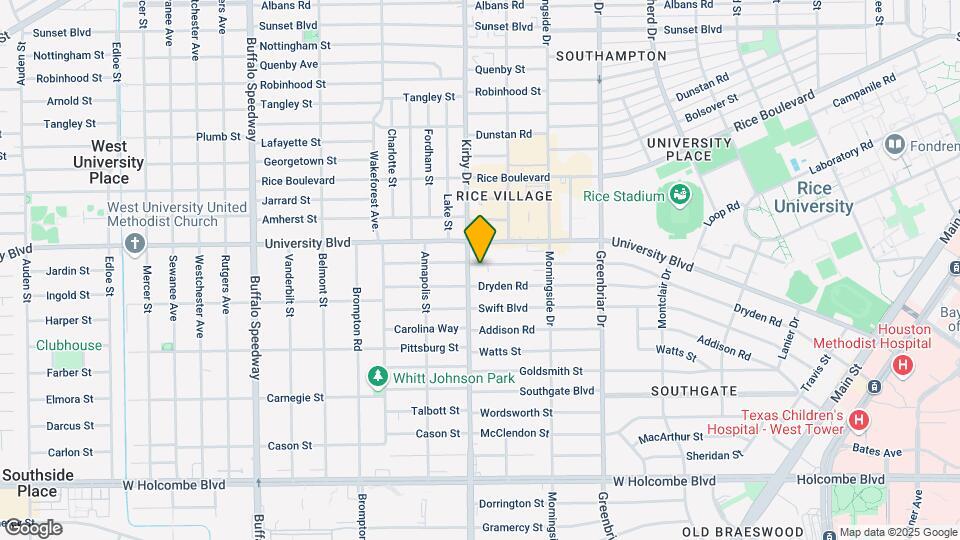 2515 Shakespeare St Map and Location Details