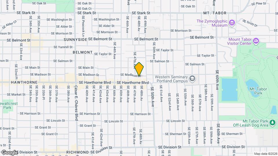4724 SE Madison St, Unit SI ID1612036P Map and Location Details