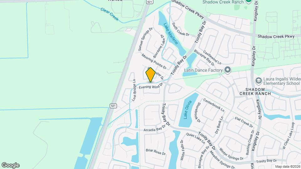 13615 Evening Wind Dr Map and Location Details