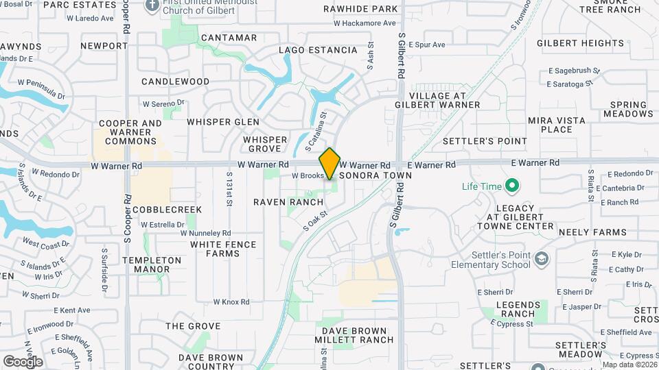 865 S Oak St Map and Location Details