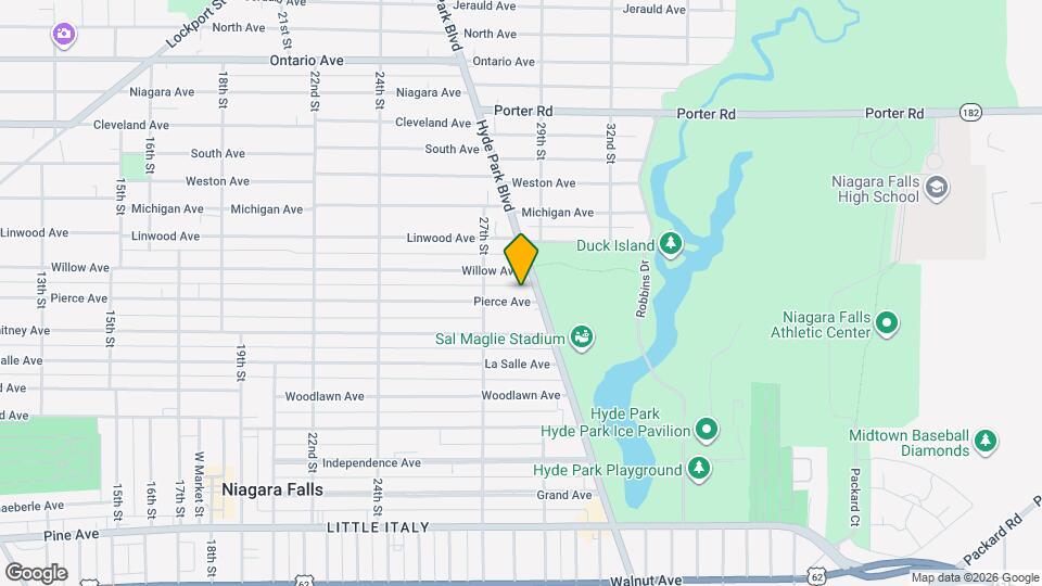 2738 Pierce Ave Map and Location Details