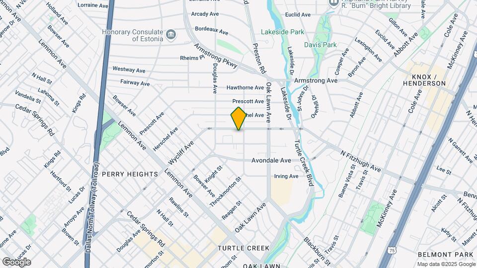 4140 Newton Ave Mapa y Detalles de la Ubicación