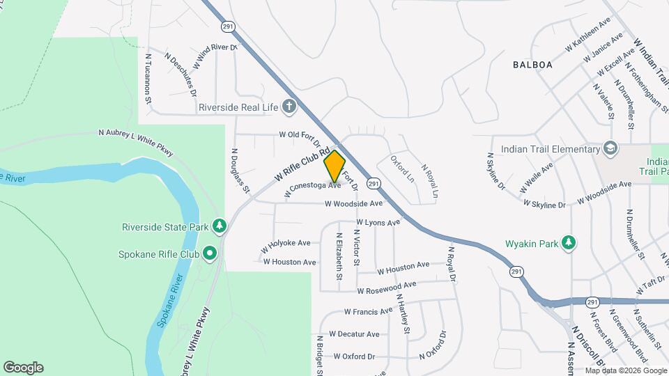 5315 W Conestoga Ave Map and Location Details